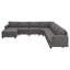 Canapé modulaire surdimensionné en U avec rangement Anureet-226335719
