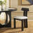 Keokuk Boucle Seat Dining Chair-1232551378