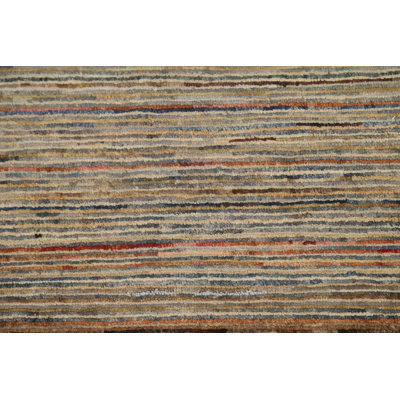 Tapis rayé Gabbeh Kashkoli