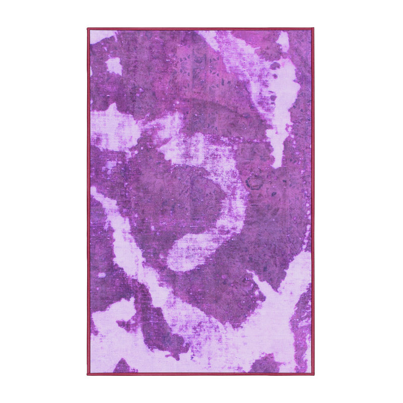 Tapis mauve Deery, Rectangle 2 pi x 4 pi