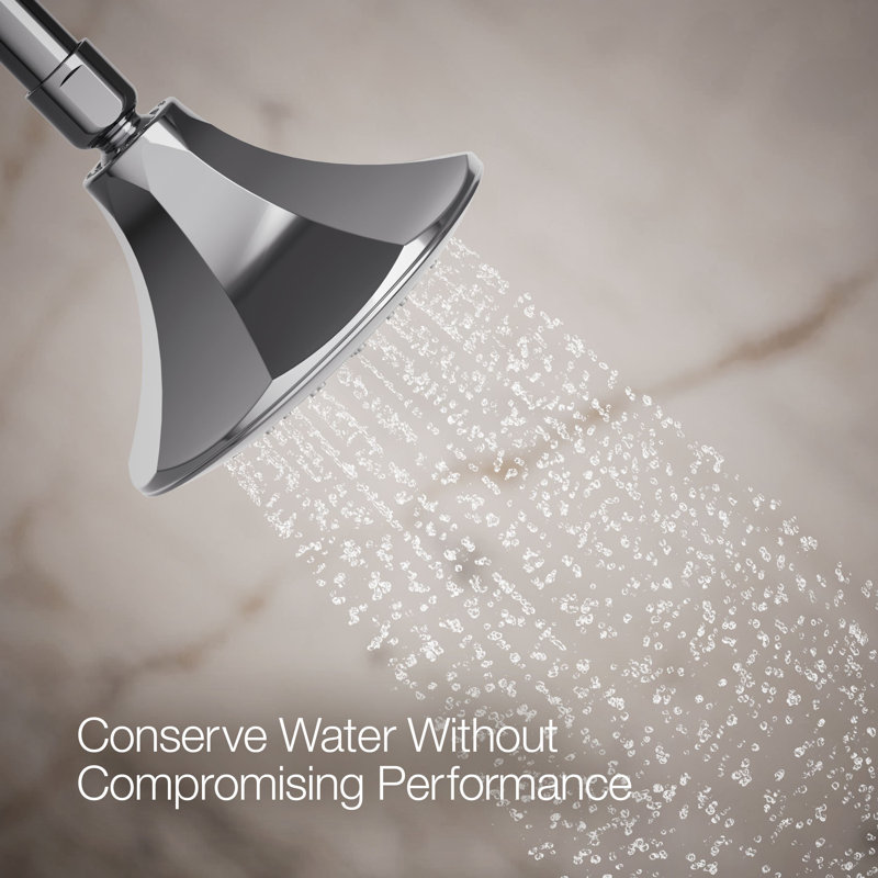 Memoirs Full/Standard Fixed Shower Head, Polished Chrome