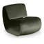 Fauteuil d'appoint en velours Koco-1409356724