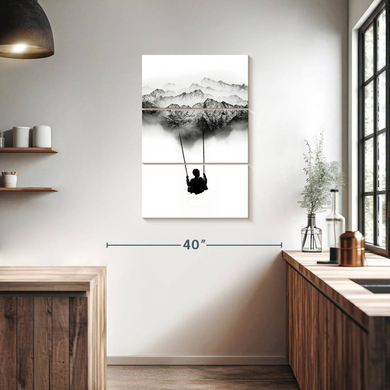 Kelan Mountain Swing, 38" H x 24" W