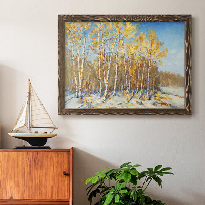 Autumn Trees, reproduction d'art sur toile