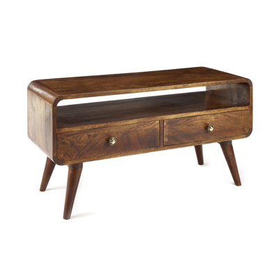 Shellcove Unfinished TV Stand for TVs up to 88"