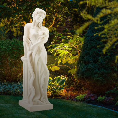 Statue religieuse en oxyde de magnésium Adalberta résistant aux intempéries