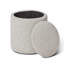 Kellswater 41cm Wide Round Solid Colour Standard Ottoman with Storage-558327305