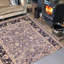 Tapis unique bleu / gris 8 pi 8 po x 12 pi 2 po Kellyanna par Arshs Fine Rugs