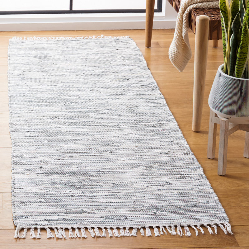 Tapis ikat en coton tissé à la main Utica, Rectangle 2 pi 3 po x 5 pi