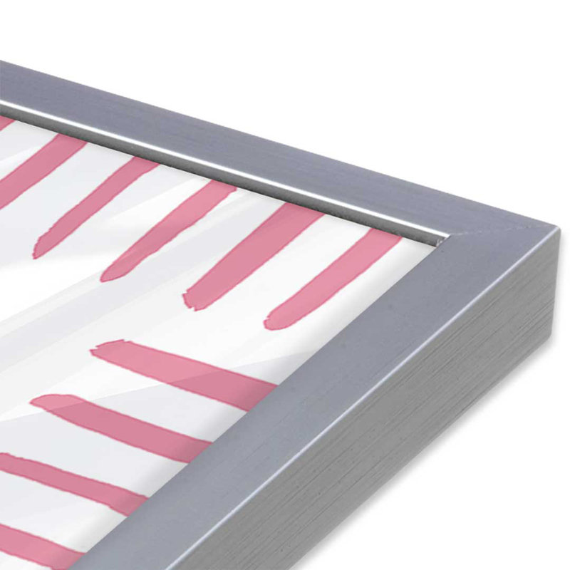 Ensemble de 2 estampes Ribboned Holiday, 12 po x 12 po, Chrome poli