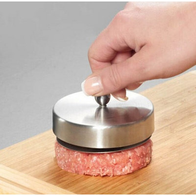Kona Stainless Steel 180 Stainless Steel Manual Burger Maker