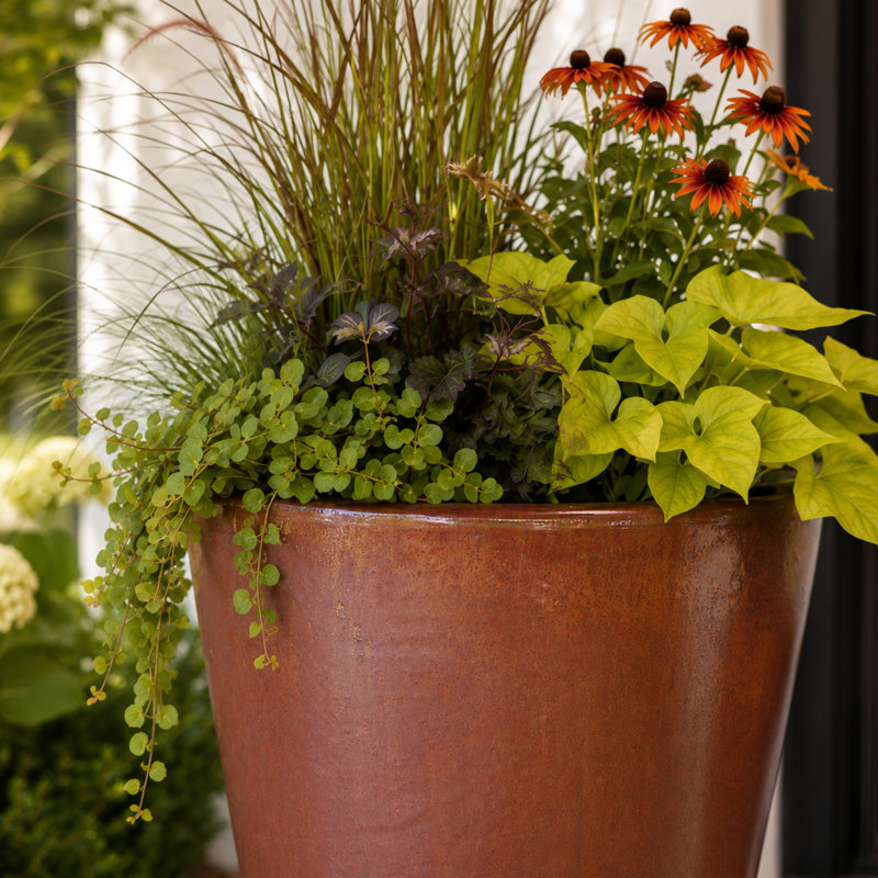 Pot de fleurs Vaso de 70 cm (27,5 po) - Coucher de soleil