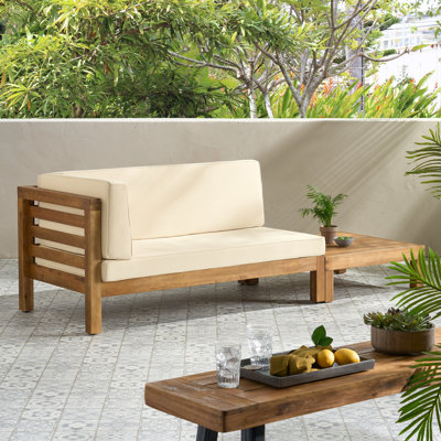 Hanoi 2 - Person Patio Conversation Set with Cushions