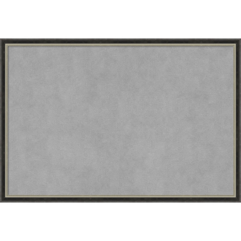 Tableau magnétique magnétique en métal, 17" H x 25" W