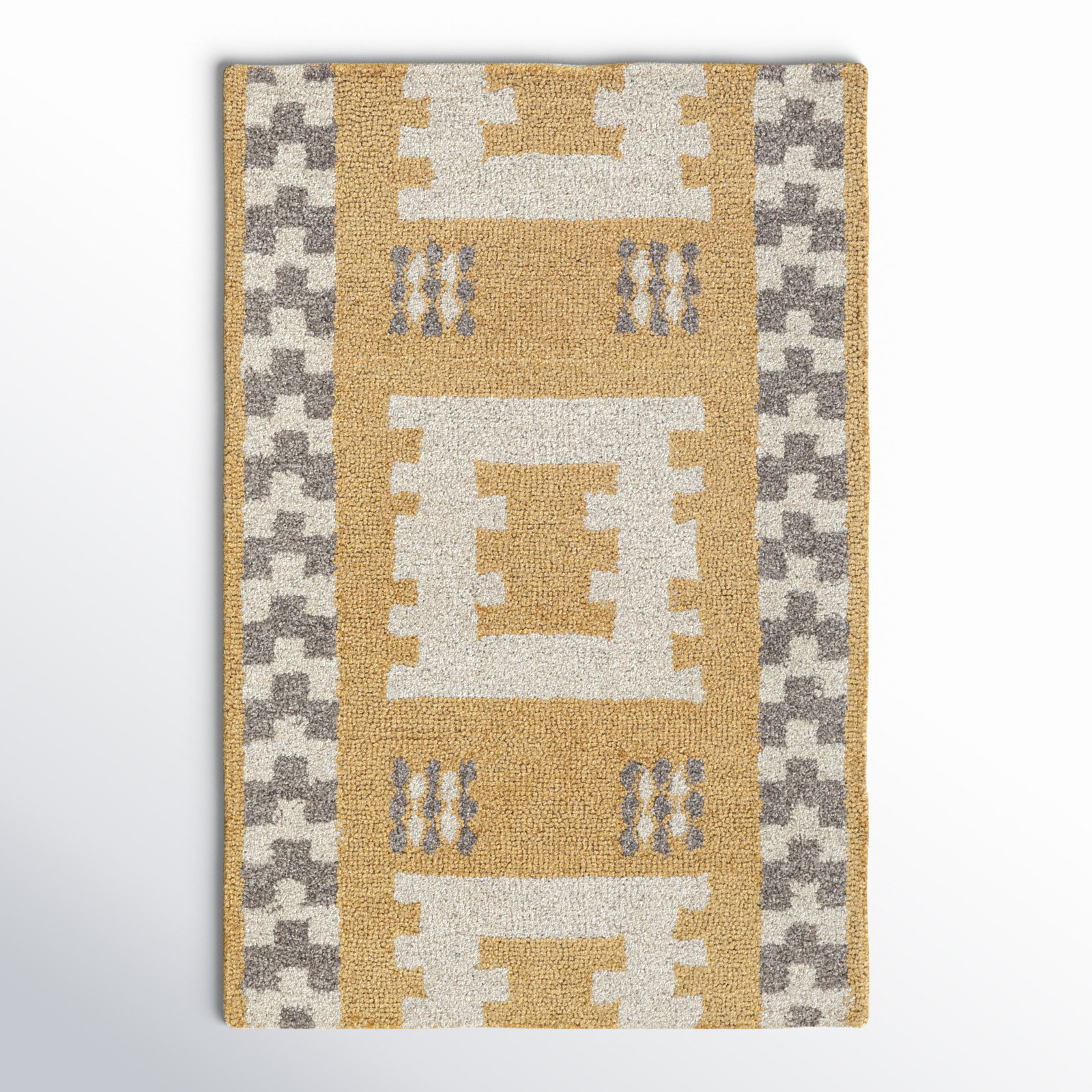 Rectangle Elsey Wool Area Rug, Rectangle 3' x 5'
