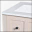 Meuble-lavabo 24 po avec lavabo en céramique