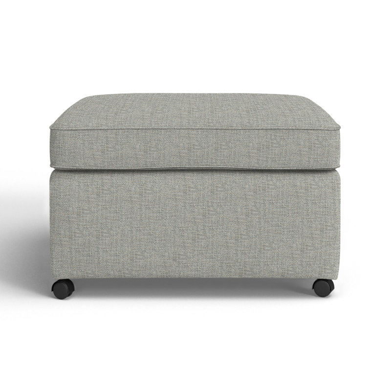 Rika Upholstered Ottoman, Vault Spa Performance