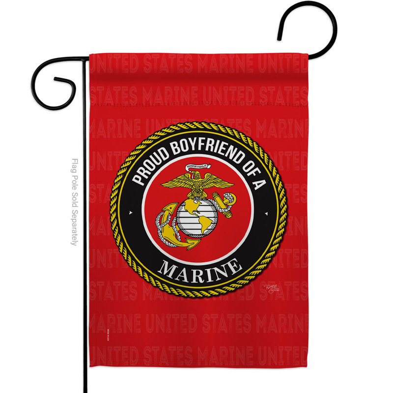 Double Sided 18.5'' H x 13'' W Polyester Garden Flag