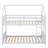 Twin Over Twin House-Design Floor Bunk Bed Complete With Head And Foot Panels-1693478943
