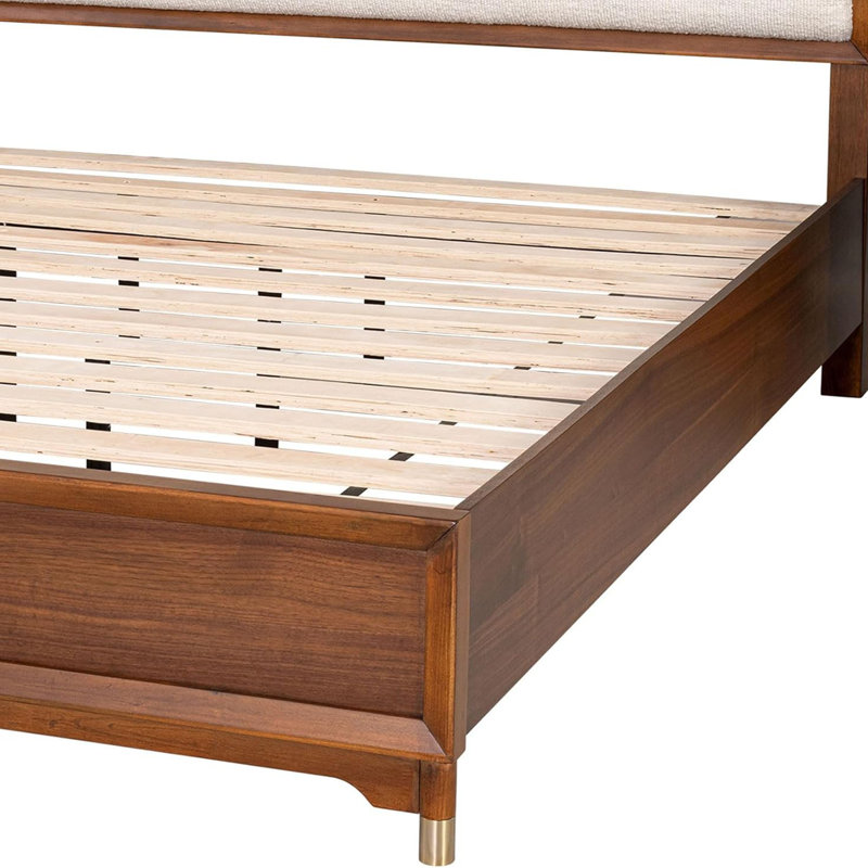 Mobilier de chambre à coucher Mid-Century, Grand lit