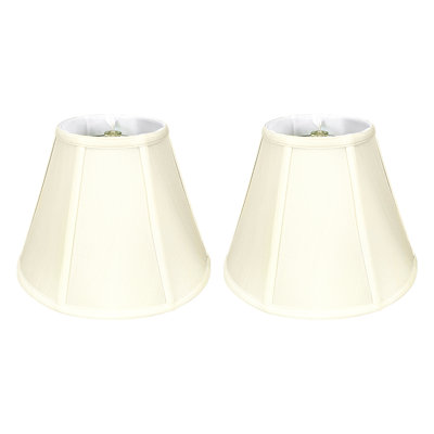Royal Designs, Inc. BSO-707-18BG-2, abat-jour de base empire profond, 9 x 18 x 14, beige, paquet de 2