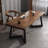 Walnut Rectangular Solid Wood desk-109514379