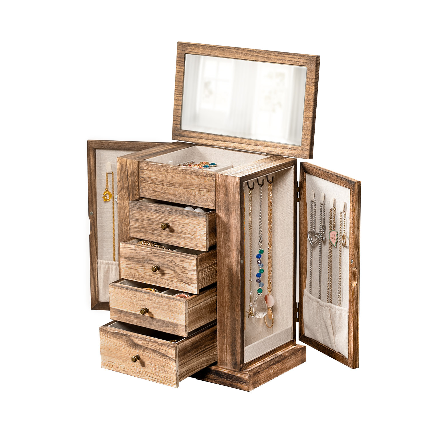 Jewelry Storage Box Vintage Wooden Jewelry Boxes Vintage Wooden