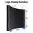 Yescom 10X8ft Tradeshow Booth Exhibit Pop Up Display Kit W/ Spotlights & Rolling Case & PVC Panel For Customed Graphic