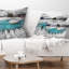 Coussin Frosted Crystal Clear Lake