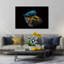 Blue Betta Colorful Elegant Vibrant Fish Nature Tropical Wall Art Print by Andi Halil - Print-430098789