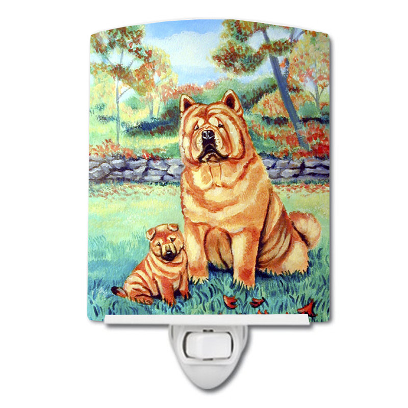 Chow Chow Momma's Love Ceramic Night Light