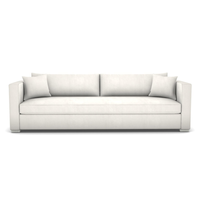 Brandt Bench Seat Extended Sofa, Casa Blanca, Tommy Snow