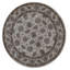 Hand-Knotted High-Quality Beige Round Area Rug