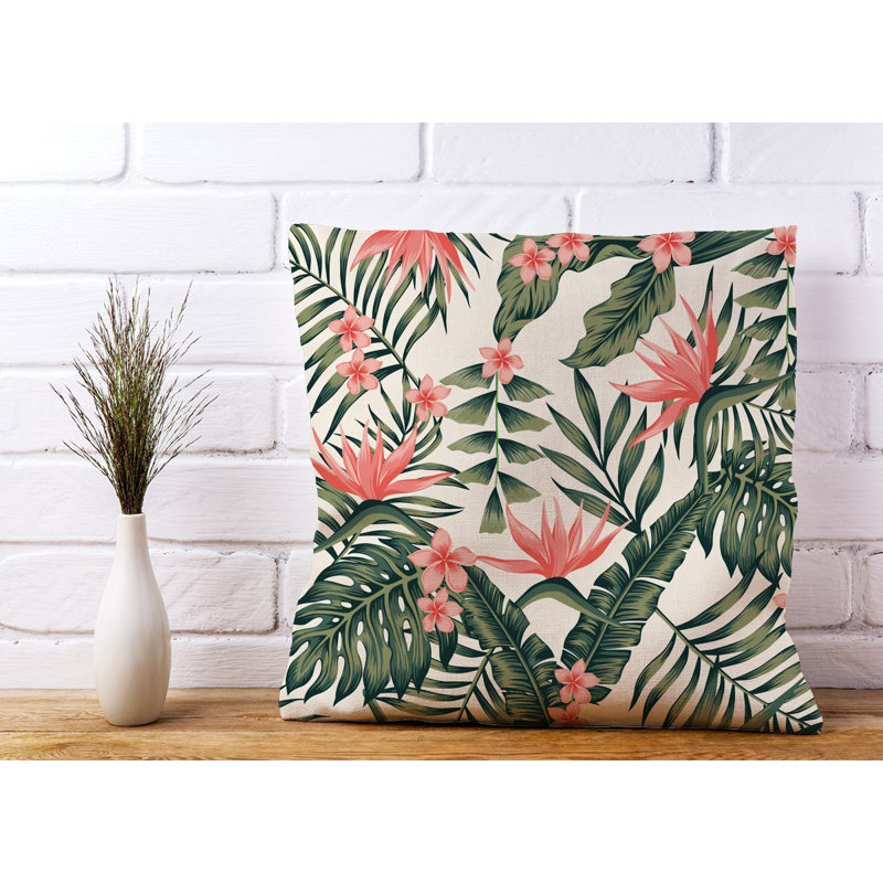 Tufnell Floral Square Cushion