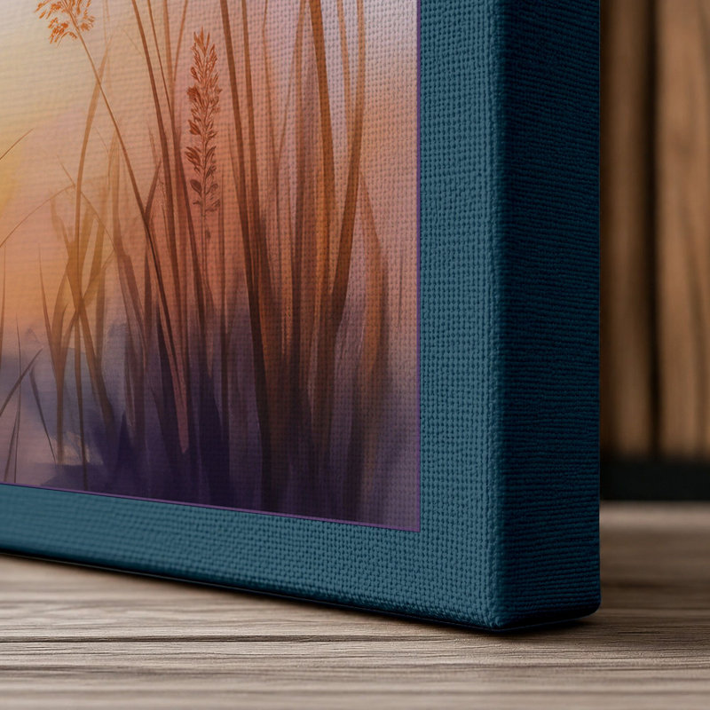 Print, 36x24 - 91.4 x 61.0 cm, Teal Border