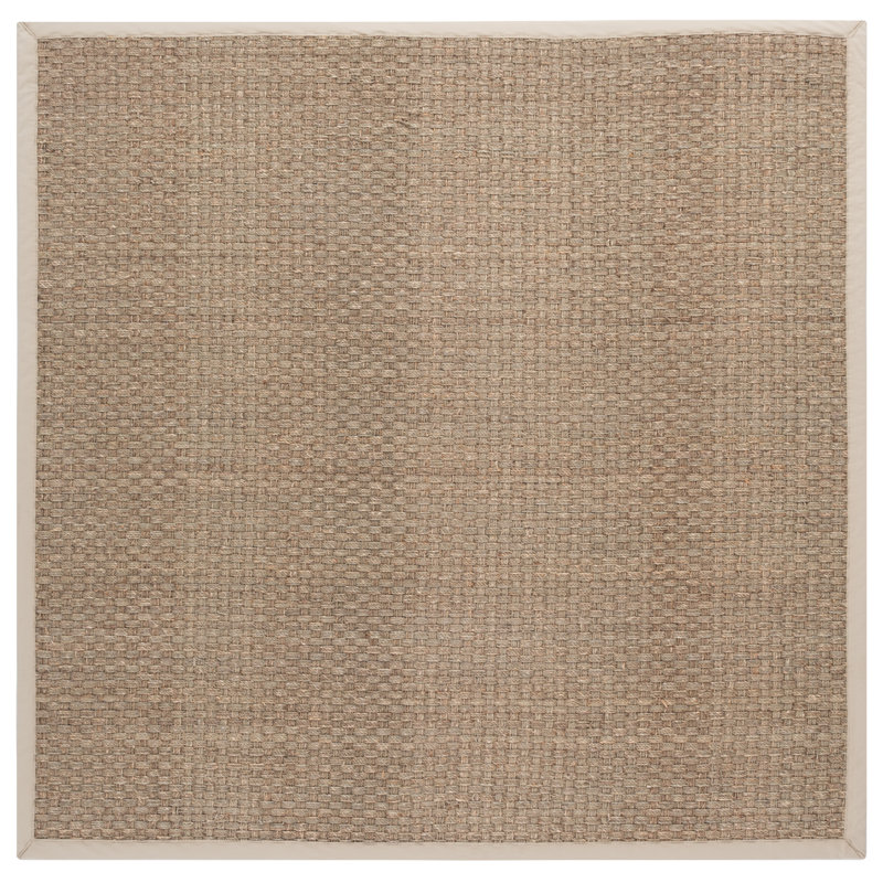 Teriq 117 Area Rug In Natural / Beige, Square 6'