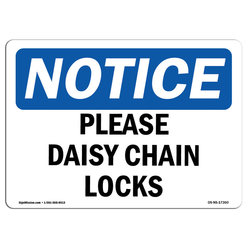 Notice Sign