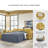 Owlex Upholstered 94'' Sleeper Sofa-97832083