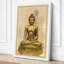 Buddha in Repose Japandi - Wrapped Canvas-1677211362-1677211384