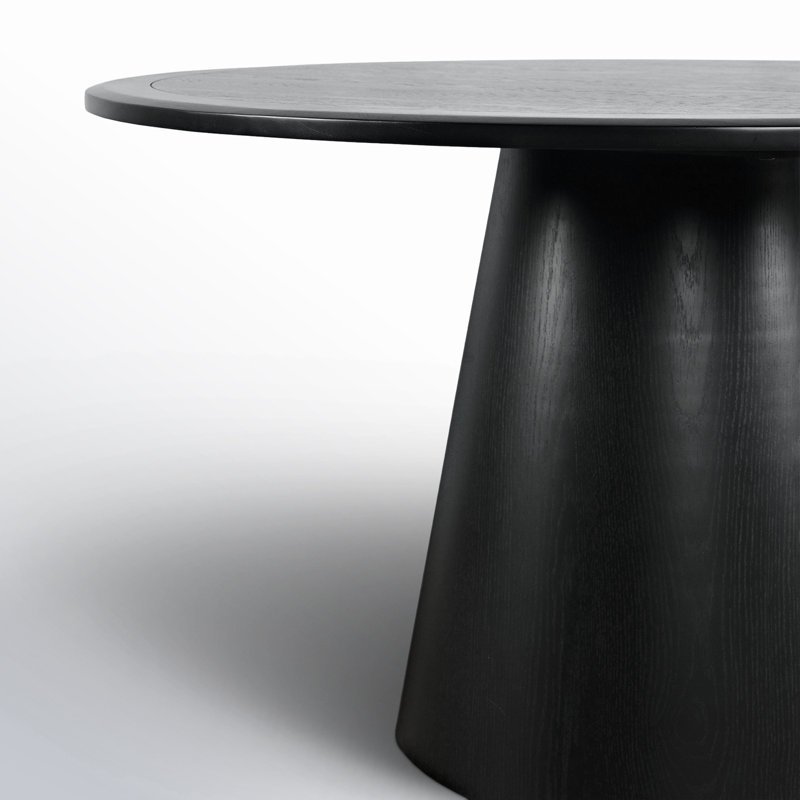 Table de salle à manger Darlington, H 30 po x l 50 po x P 50 po, Noir