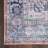 Venetia Machine Washable Persian Blue Multicolor Area Rug-1947535809