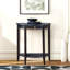 Black Finish Console Table