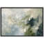 Composition abstraite vert bleu, art moderne, impression sur toile encadrée-126054360-126054364