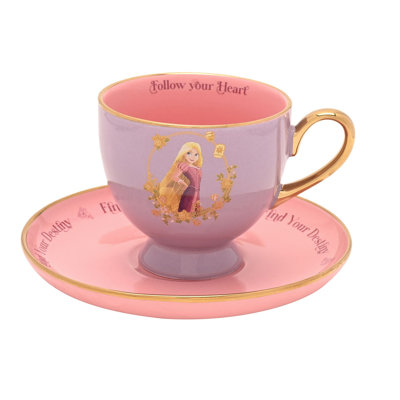 Disney Pastel Princess Tea Cup & Saucer Rapunzel