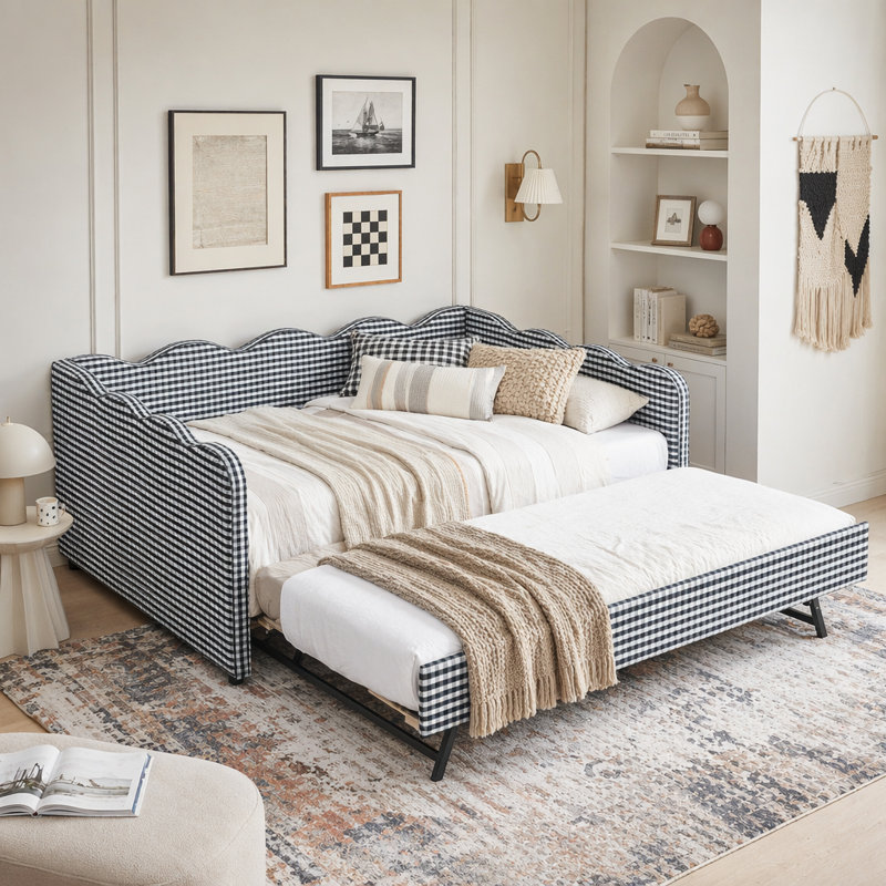 Lit de jour double, Lit gigogne simple, Marine
