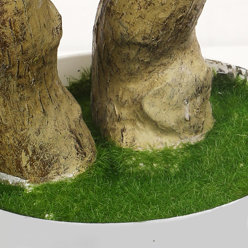 Arbre artificiel en soie artificielle, H 60 po x l 15 po x P 15 po, 1