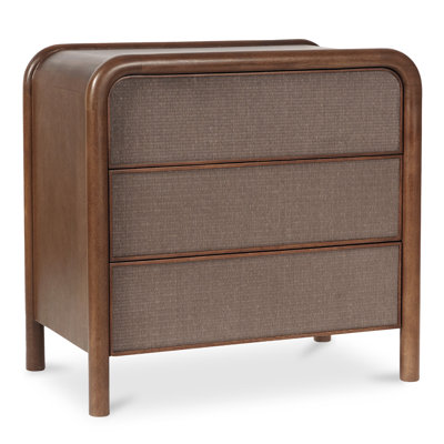 Rye 3 - Drawer Solid Wood Nightstand