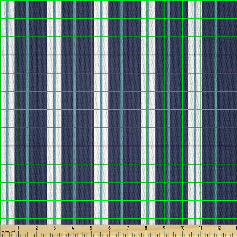 Davana Simplistic Straight Lines Details Multi-Purpose Fabric