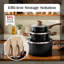 12 - Piece Non-Stick Aluminum Cookware Set