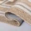 Tapis géométrique en jute et coton à tissage plat Wingrove-1446162979
